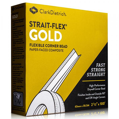Strait-Flex Gold 2 1/2" x 100' Roll
